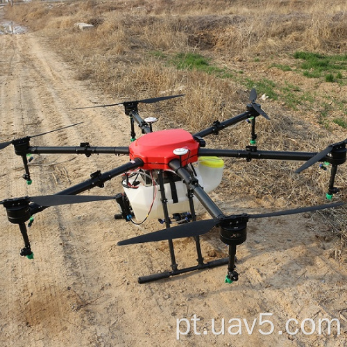 Drone de 16 litros de 16 litros de fumigação de agricultura